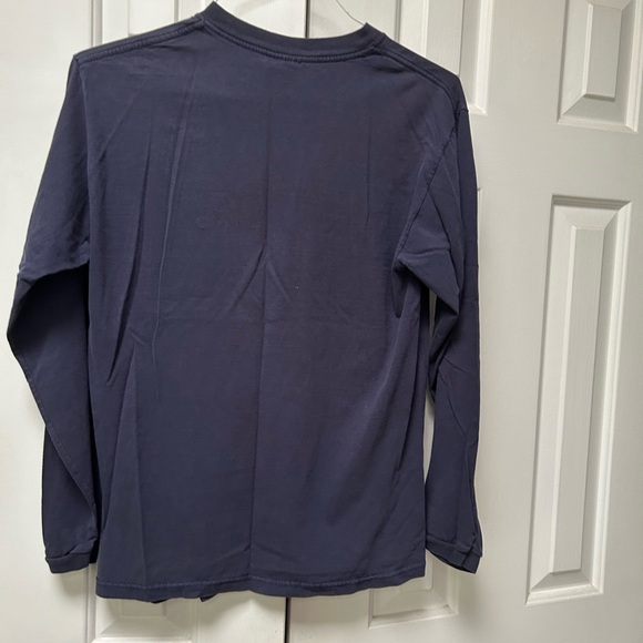 Blue womens girls DC Hard Rock Cafe long sleeved tshirt. Medium - Picture 3 of 4